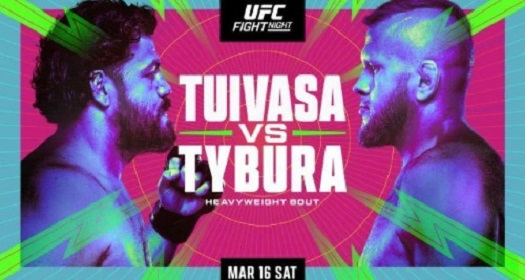 Watch UFC Fight Night: Tuivasa vs. Tybura 3/16/24 – 16th March 2024 Full Show