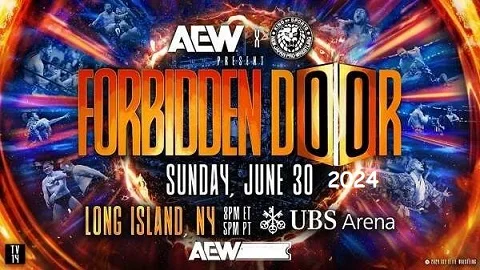 Watch AEW x NJPW Forbidden Door 2024 PPV 6/30/24 – 30th June 2024 Full Show